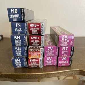 Hair color vero , joico k-pak. Permanent and Demi